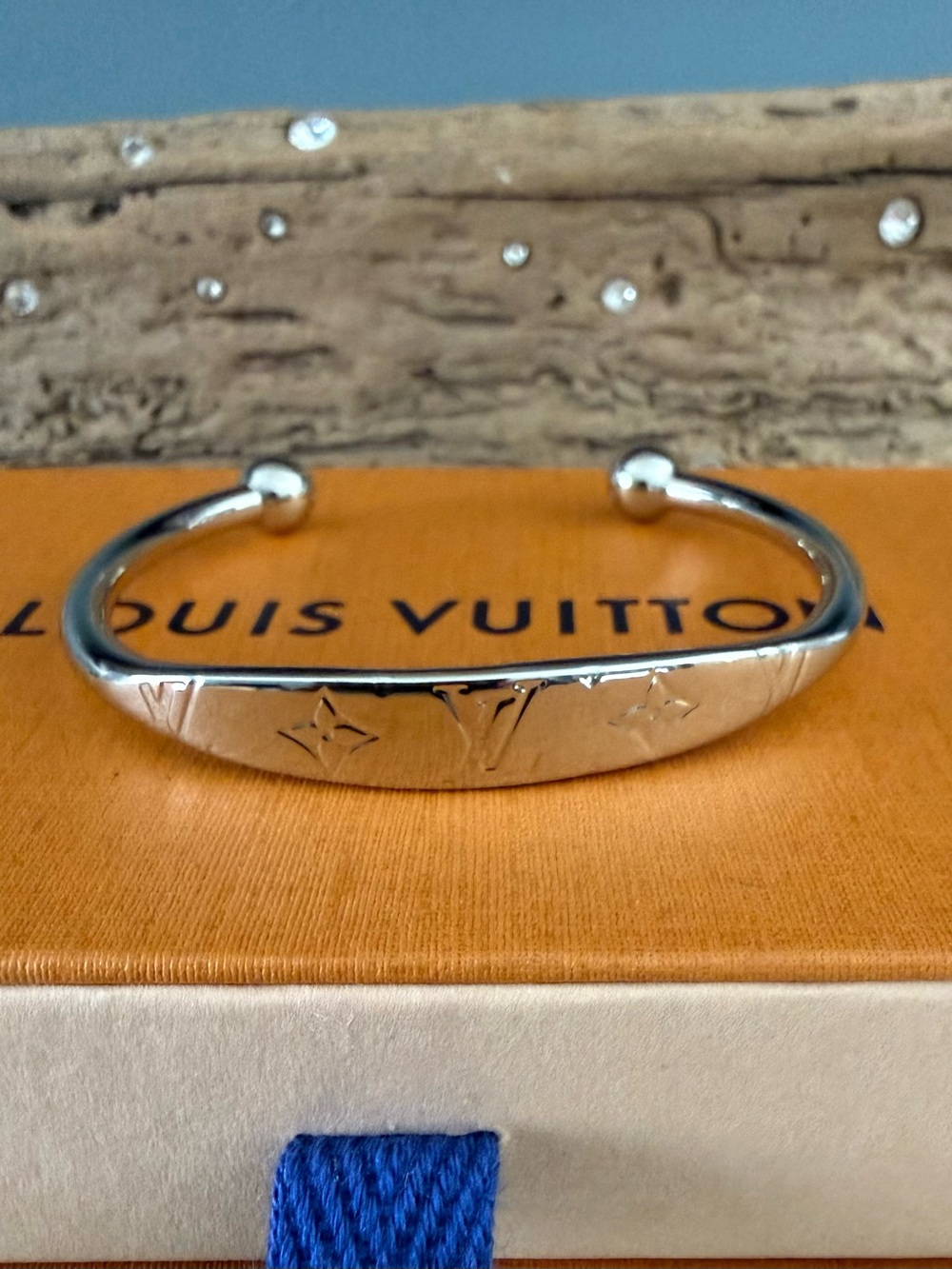Louis Vuitton Monogram Jonc Cuff Bracelet
